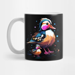 Mandarin Duck Fathers Day Mug